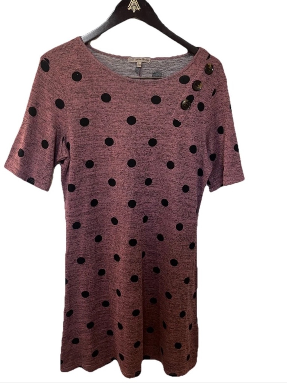 Ultra Teeze Polka Dot Dress Women’s Large